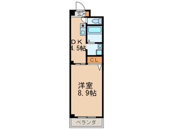 間取図 ポポラ－レ　ヒロ