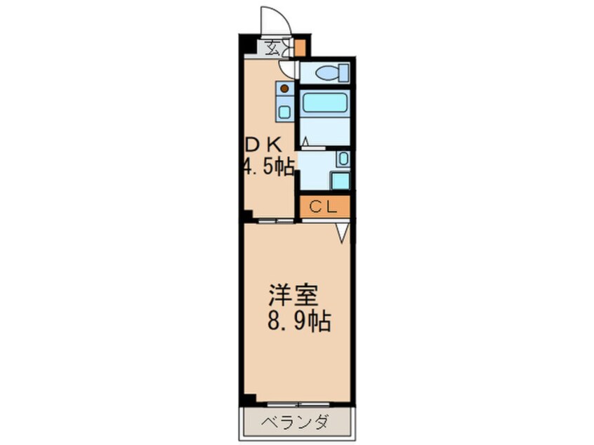 間取図 ポポラ－レ　ヒロ