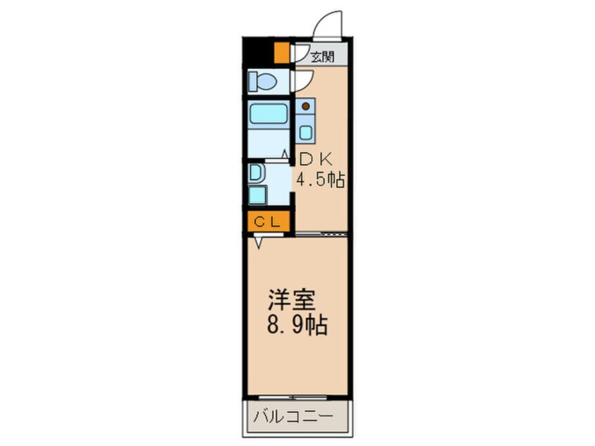 間取図 ポポラ－レ　ヒロ