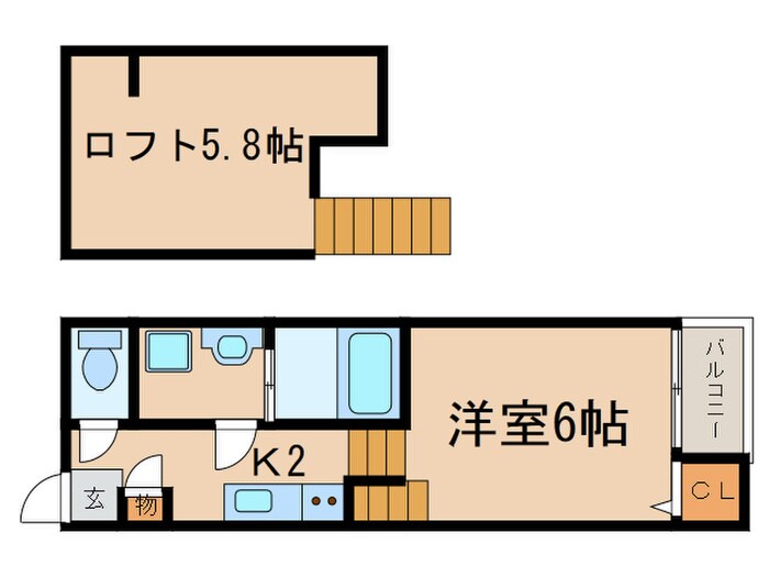 間取り図 ハーモニ―テラス清水Ⅴ
