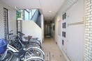 駐輪場 クシダビル