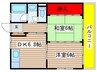 ニュー近江屋ビル 2DKの間取り