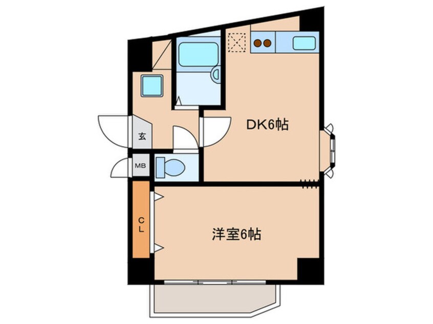 間取図 ヒルトップパレス