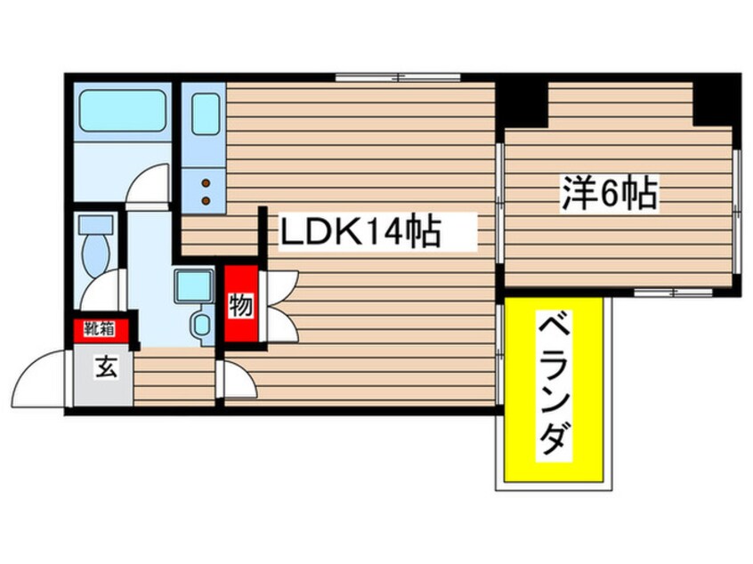 間取図 ザ・モーク桜山