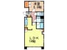 Ｋ－ＨＯＦ 1LDKの間取り