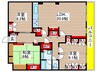Ｋ－ＨＯＦ 3LDKの間取り