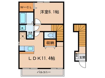 間取図 カーサ草平