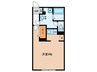 クレストタップ名古屋ウエスト 1Rの間取り