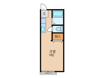 間取図 サンシティ鈴和Ｂ棟