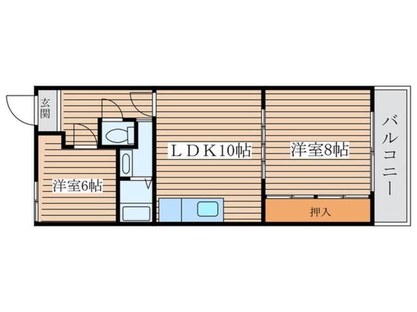 間取図 浅井ハイツ