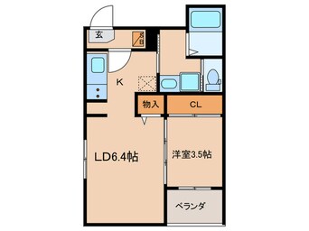 間取図 ハーモニーテラス下中村町