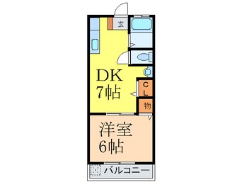 間取図 イナダマンション