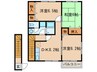 エトワール 3DKの間取り