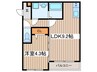 MOVE桜本町SOUTH 1LDKの間取り