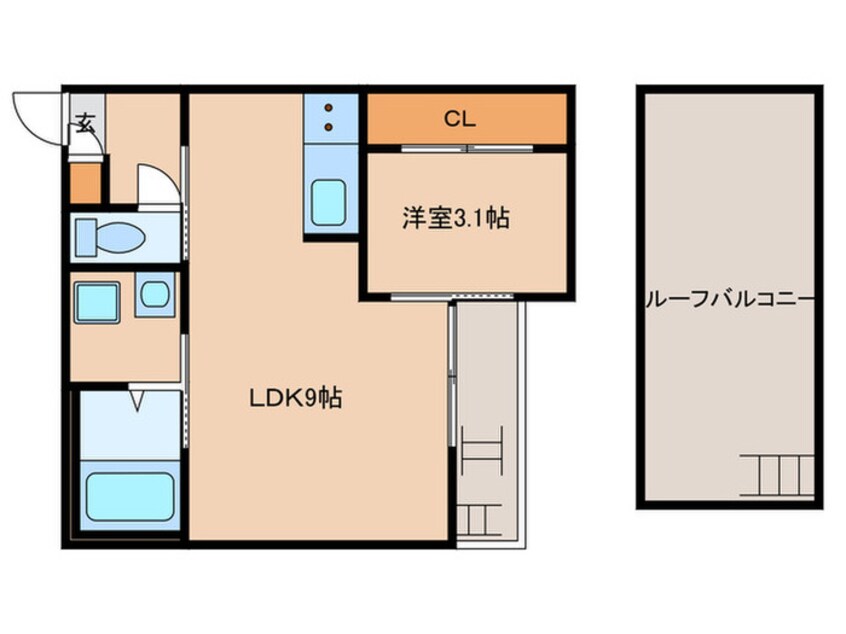 間取図 Grandtic un bonheur