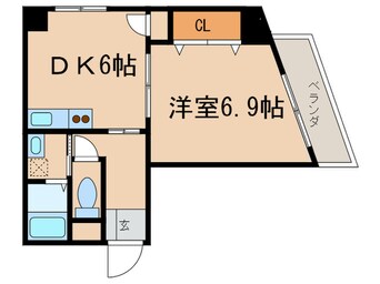 間取図 パルコ－ト伊勢山