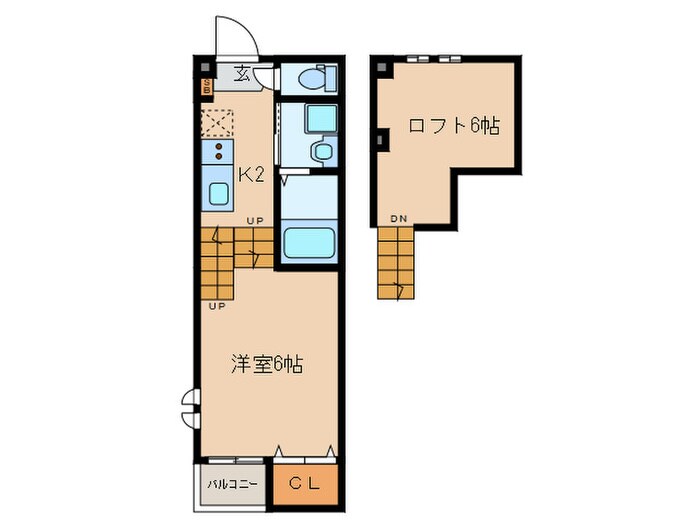 間取り図 アモール枇杷島