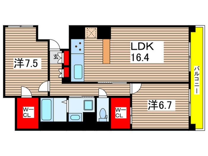 間取り図 プライムメゾン御器所