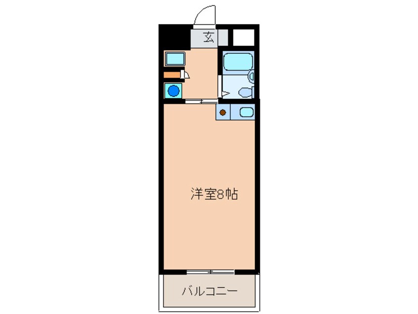 間取図 Ｋｏｍｏｄｏｋａｓａ　Ｍｉｗａ