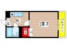 ワキタハイツ新館 1Kの間取り
