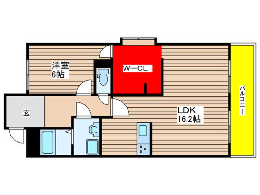 間取図 アベニール沢