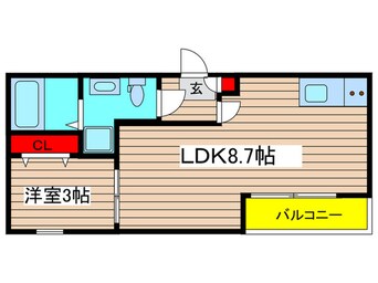 間取図 MAKES R 伝馬公園