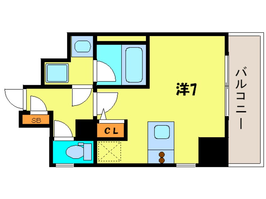 間取図 スクエア・アパ－トメント