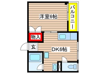 間取図 ビラ三秋