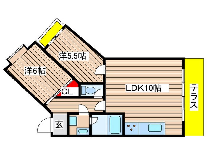 間取り図 ラフィーネ静苑