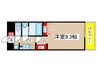 ゴルトベルク 1Kの間取り