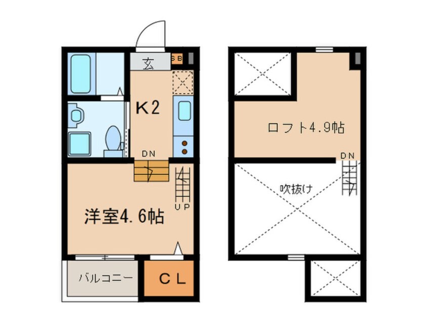 間取図 ラフェリオⅡ