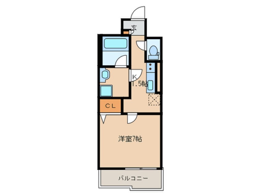 間取図 アクアコート大曽根