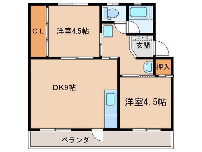 間取り図 二村ビル