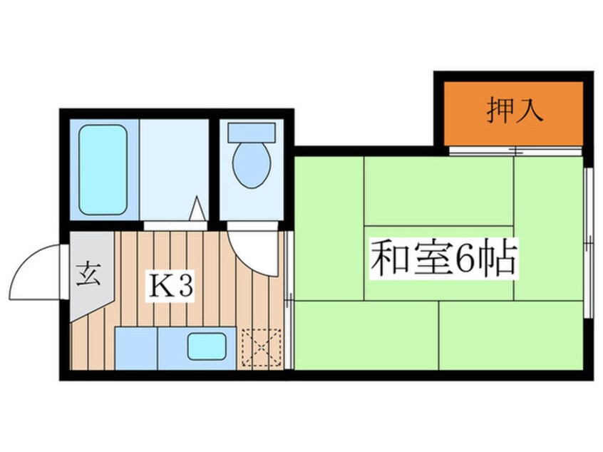 間取図 フォーブル桜台