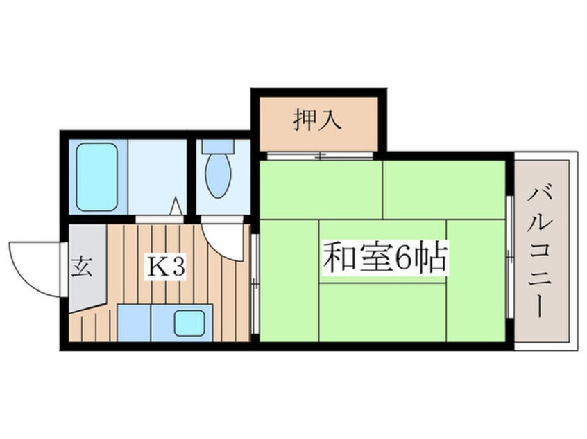 間取図 フォーブル桜台