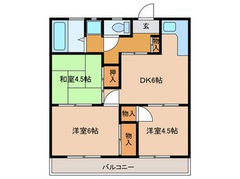 間取図 グリーンハイツ