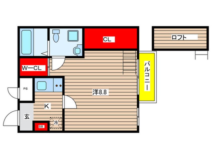 間取図 テルスドゥガイア