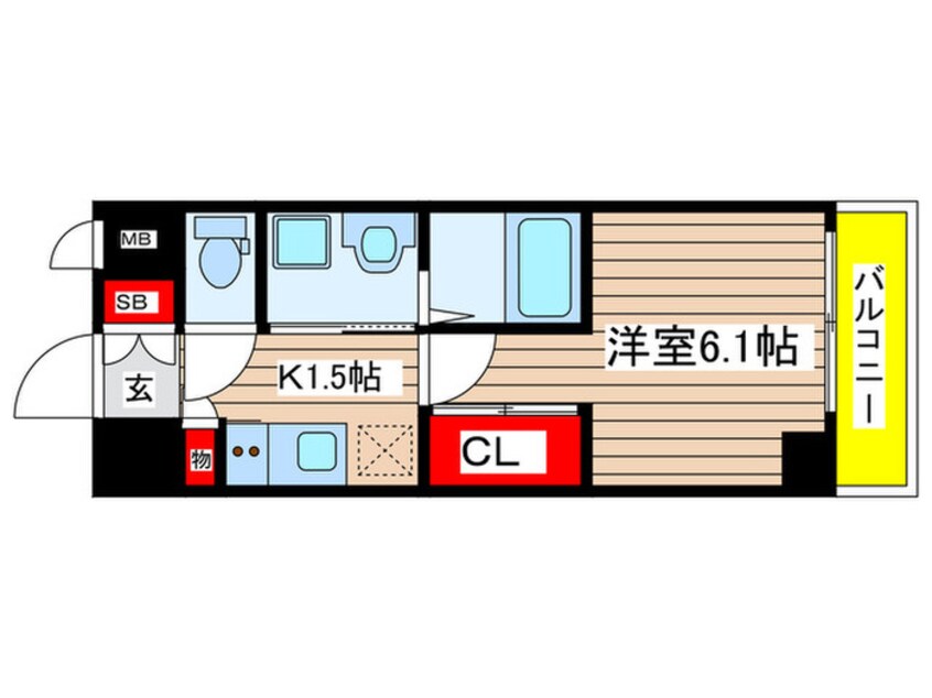 間取図 サーティスリー上前津