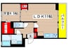 スリールEK 1LDKの間取り