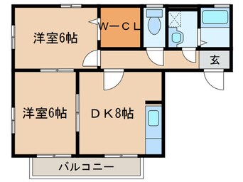 間取図 クレール・ヴィラージュ　Ｂ棟