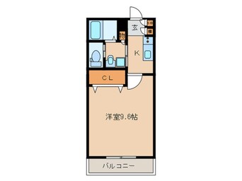 間取図 ブルーハイツ１号館