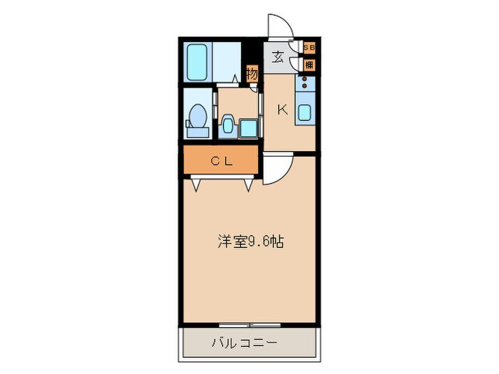 間取り図 ブルーハイツ１号館