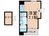 La Verite金山 1Rの間取り