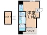 La Verite金山 1Rの間取り