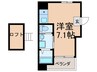 La Verite金山 1Rの間取り