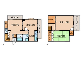 間取図 Ｍａｉｓｏｎ ｄｅ Ｓｅｌａｍ