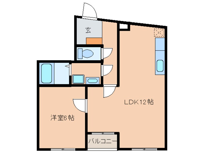 間取図 ニュ－コ－ポ沢上