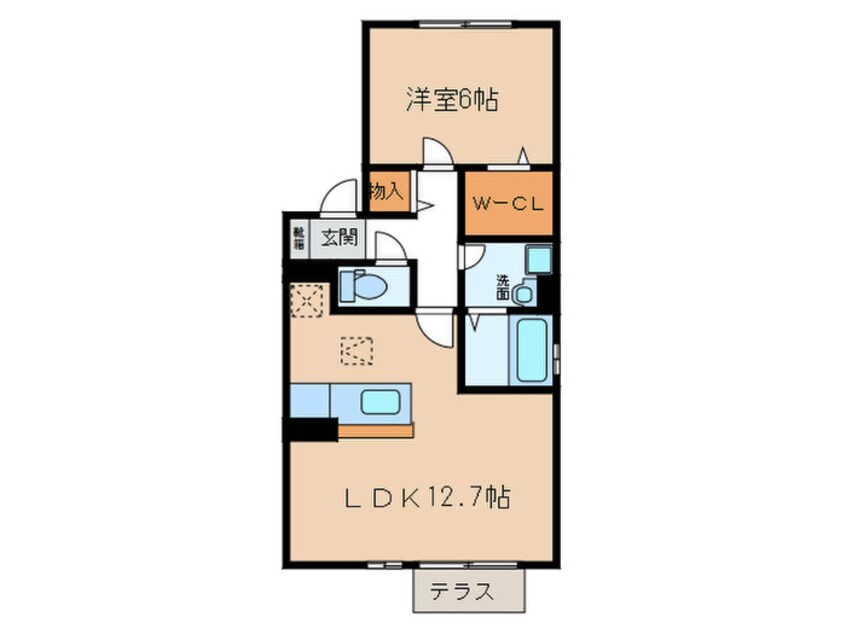 間取図 サンテラス