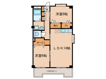 間取図 ファミーユ浅井　Ａ棟　Ｂ棟