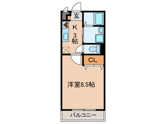 間取図 ｱﾝﾌﾟﾙ-ﾙ ﾘ-ﾌﾞﾙﾌﾟﾛﾊﾟﾃｨ